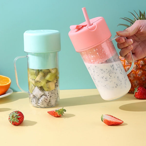 Mini Licuadora: ¡La Revolución en Tu Cocina! Prepara Bebidas Nutritivas e Irresistibles en Segundos, Con Estilo y Praticidad!